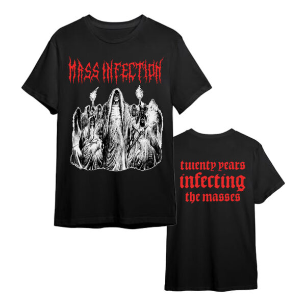 T-Shirt "Twenty years infecting the masses" LIMITED